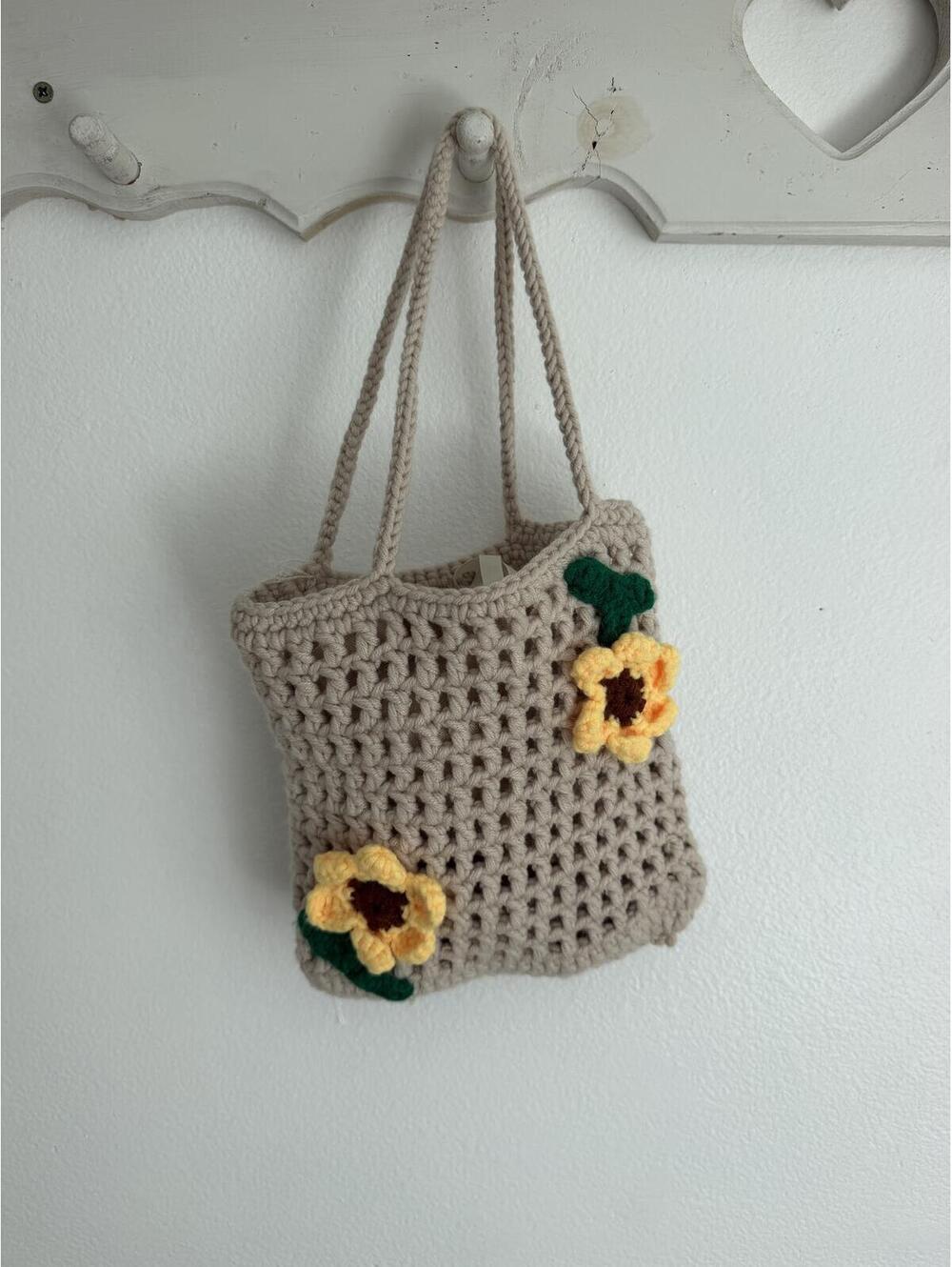 Crochet Flower Bag